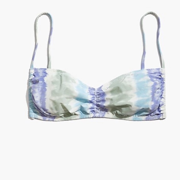 NWT MADEWELL SECOND WAVE TIE DYE STRING BIKINI TOP AND BOARDSHORT - Picture 2 of 3